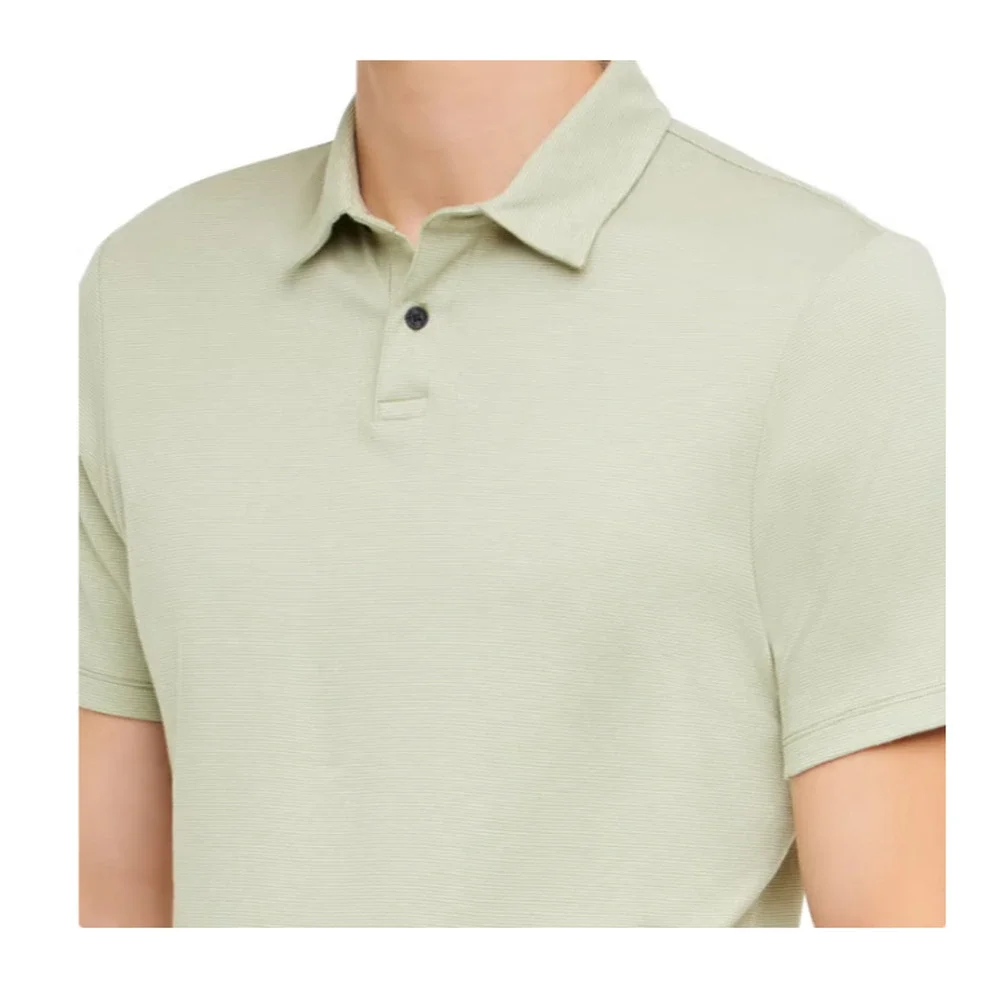 Banana Republic Men's Luxe Polo Shirt, Short Sleeve, Cotton, Green, Size 2XL